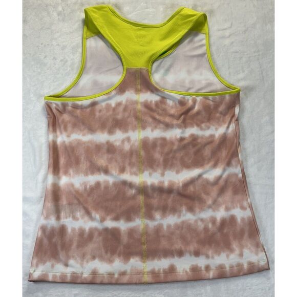 Prince Tennis Tank Youth Medium 10/12 Girls Yellow PINK WAVE‎ NWT - Picture 3 of 4